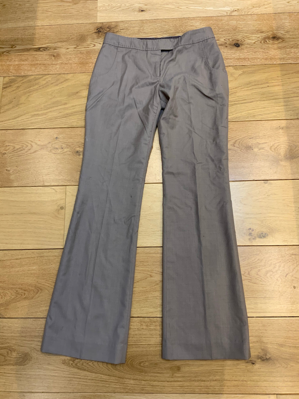 Stella McCartney Wool Wide Leg Pants Trousers Ladies Size I 38 UK 6 US 2 XS ladies