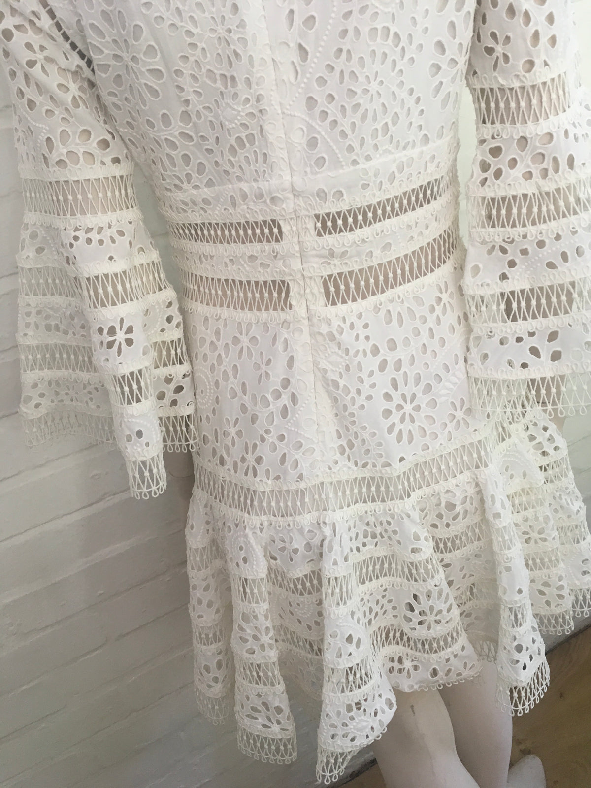 ZIMMERMANN Lovelorn broderie anglaise cotton mini dress Ladies