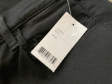 J Brand Maria High Rise Cropped Skinny Jeans with Zips, Black Sz 30 ladies
