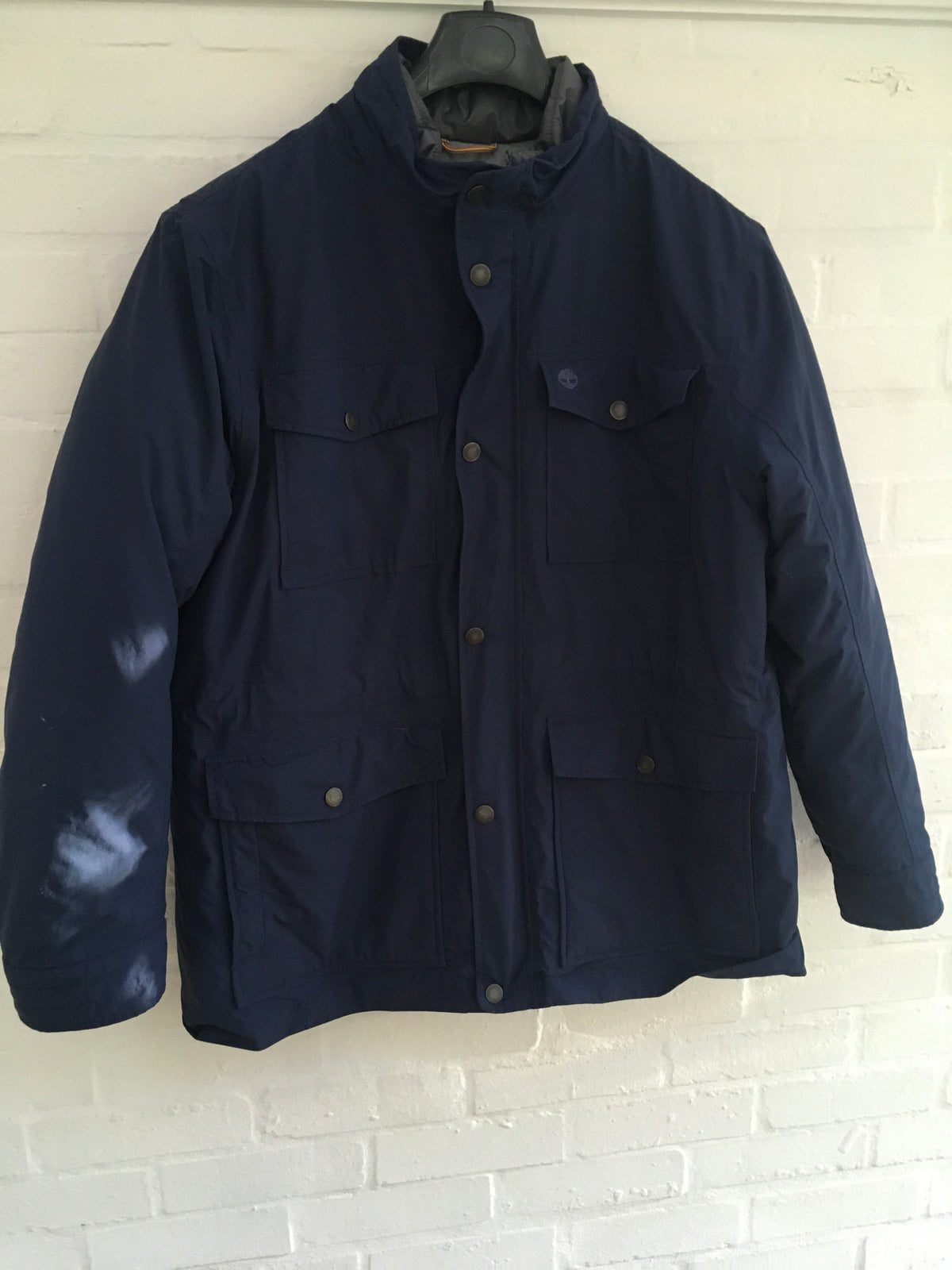 Timberland Mens (E2) Navy Mount Clay 3-in-1 Waterproof Field Jacket Size 3XL Men