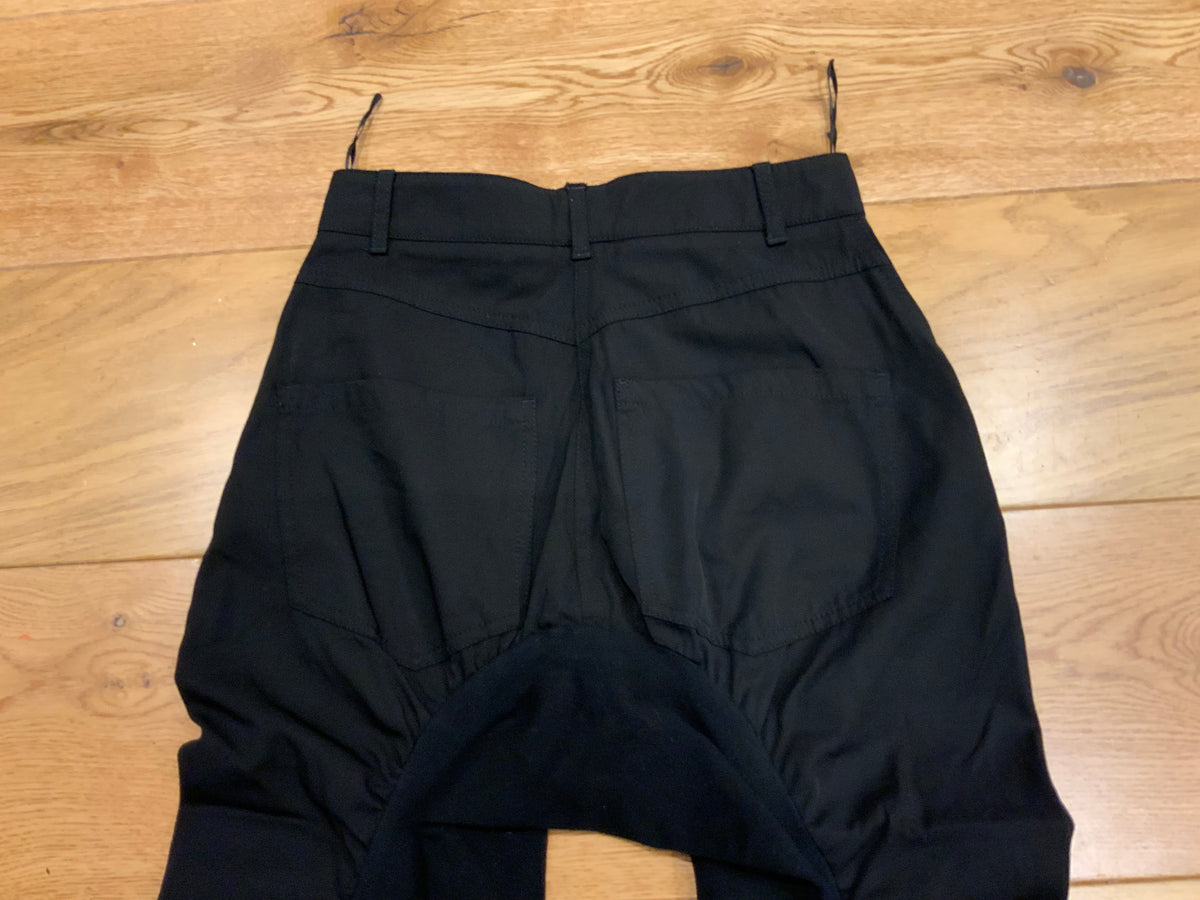 Stella McCartney Tina ruched-leg cropped trousers pants Size I 34 UK 4 US 0 ladies