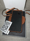 LOEWE Brown Leather Elephant iPhone 11 Pro Case Crossbody ladies