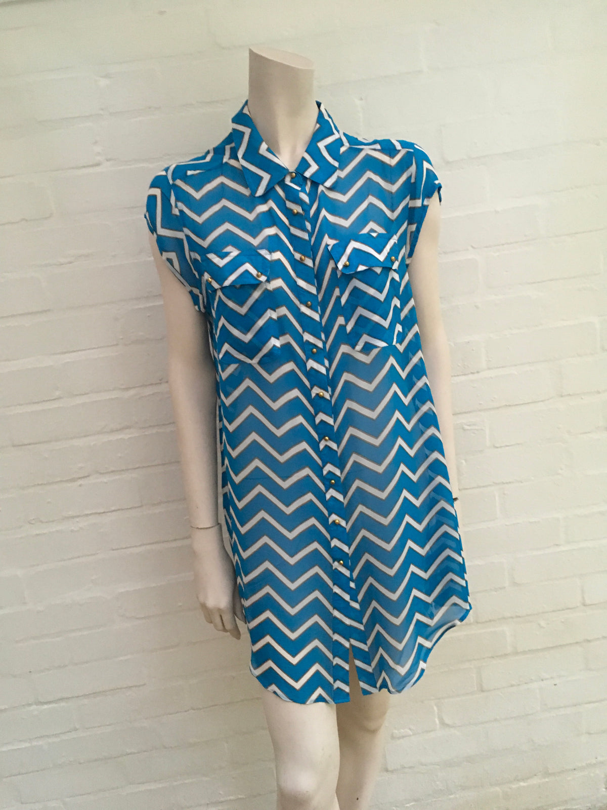 Charlie by Matthew Zink - Charlie printed silk-georgette shirt dress  Ladies