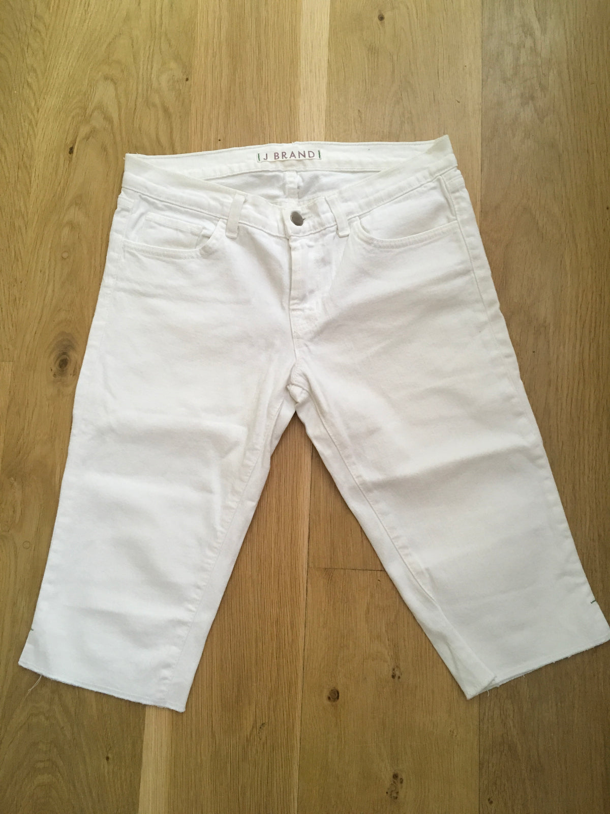 J BRAND White Bermuda Shorts Denim Jeans  Ladies