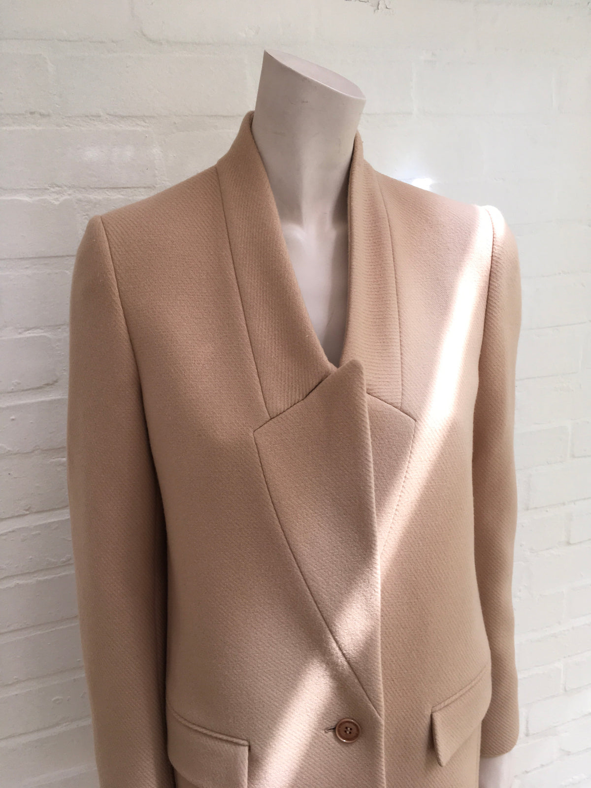 STELLA MCCARTNEY Beige 2019 Bryce wool-blend coat ladies