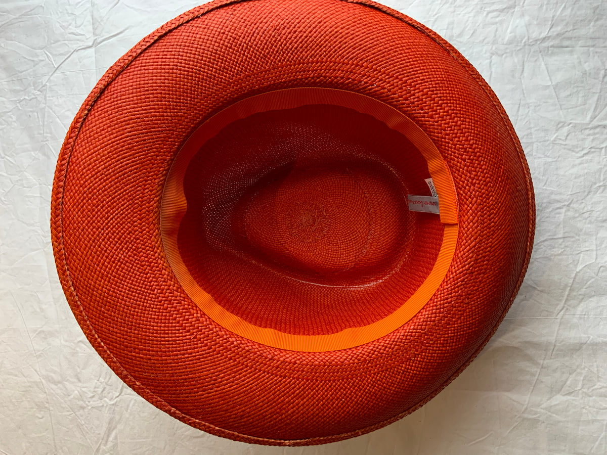 La Cerise Sur Le Chapeau - Natural Straw Hat Size 56 ladies