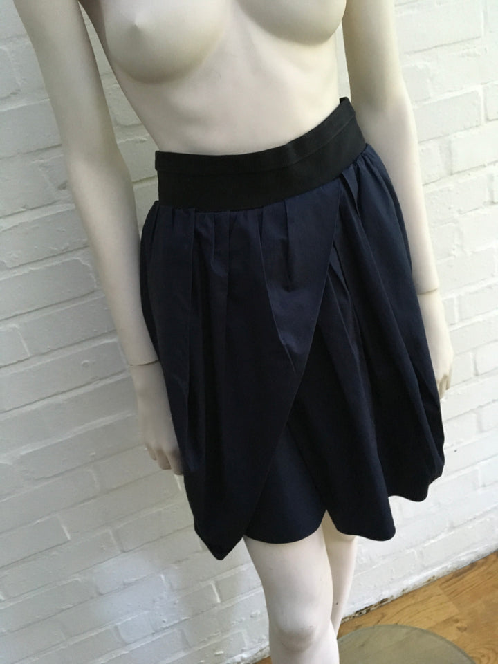 CARVEN WRAP-AROUND FLARED SKIRT Ladies