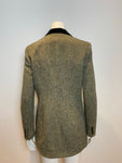 Lauren Ralph Lauren chevron velvet collar blazer in wool Size US 8 UK 12 L large ladies