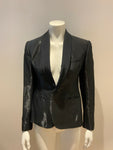 Ralph Lauren Collection Metallic blazer in wool & silk Size US 2 UK 6 XS ladies