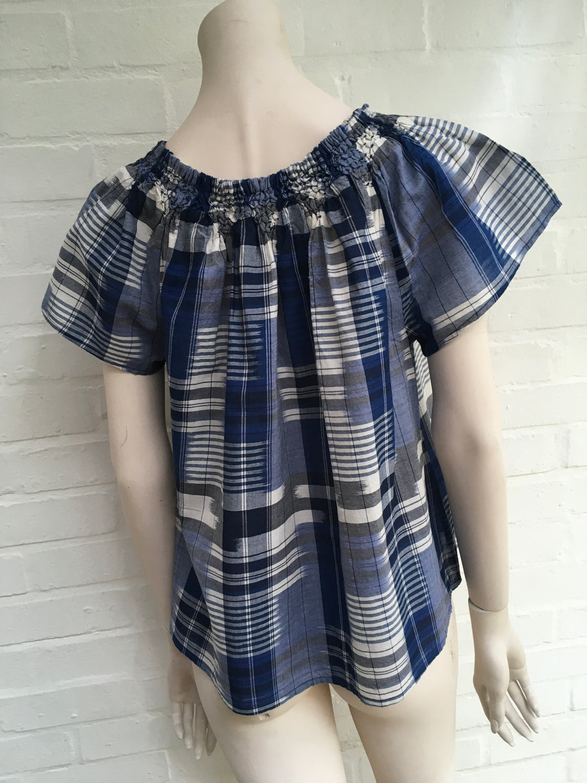 Ulla Johnson Amania Off The Shoulder Blouse Handmade in India US 4 Ladies