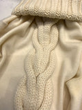 CÉLINE Celine Vintage Michael Kors Cashmere Cable Knit Turtleneck Sweater S ladies