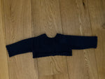 NECK & NECK navy wool knitted bolero cardigan 6 month 62-68 cm Girls Children