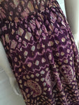 Ulla Johnson Aurelie Fil CoupÉ Midi Dress In Purple Size UK 8 US 4 ladies