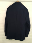 Ralph Lauren POLO Linen Navy Blue Blazer Jacket Size 40 R Men
