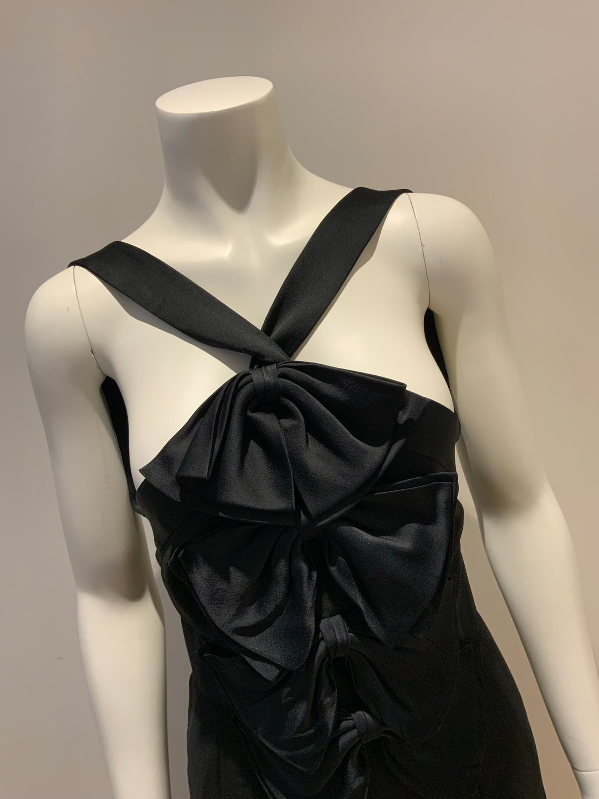 Givenchy 2021 wool halter bow jumpsuit MOST WANTED Size XXS US 0 UK 4 ladies