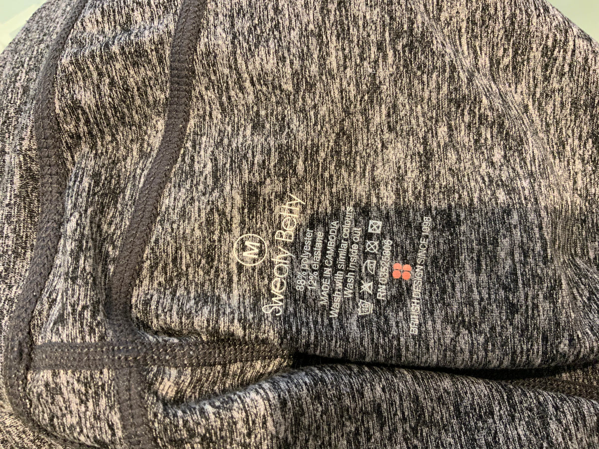 Sweaty Betty Sportswear Grey Garudasana Yoga Sweatpants Size M medium ladies