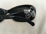 Chanel 5181-B Black Rectangle Gripoix CC Women Sunglasses ladies