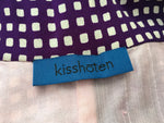 KISSHOTEN Purple Queen silk kimono Made in Japan ladies