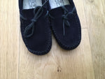 Papouelli London ELLERY Suede Shoes Loafers Moccasins Size 23 Boys Children