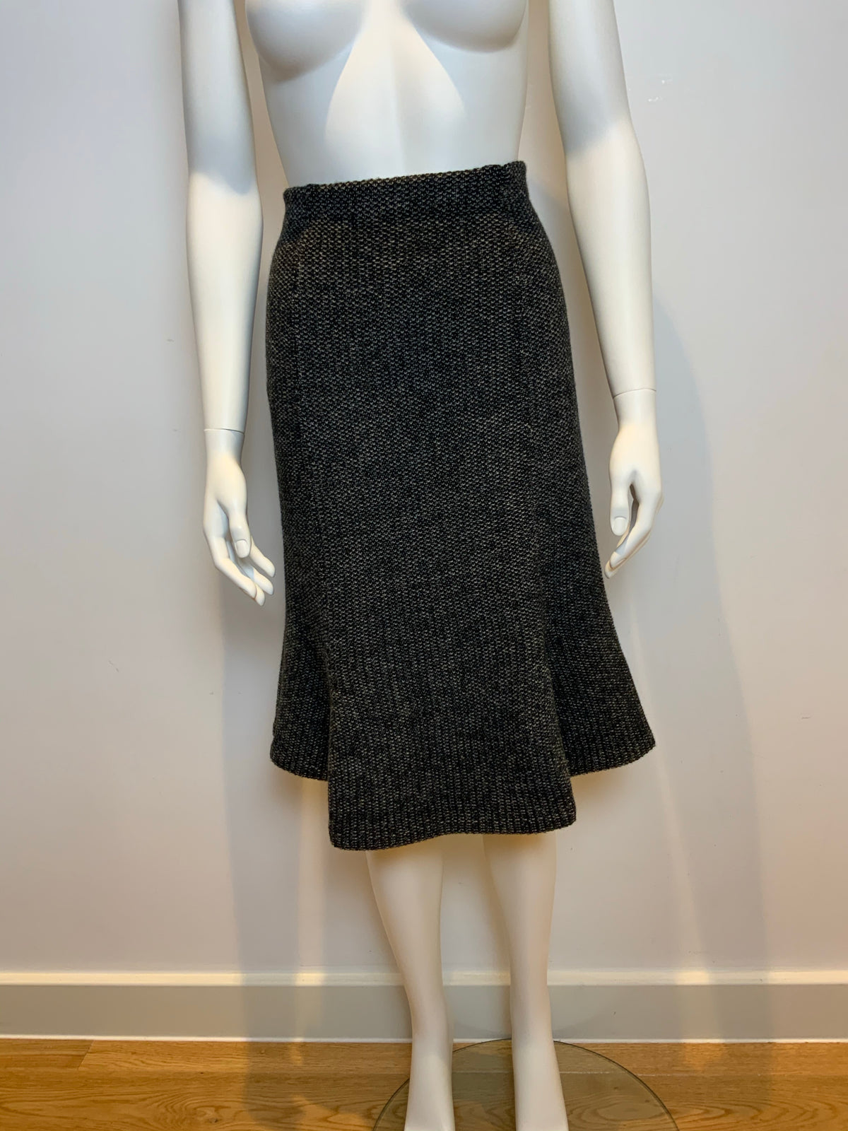 Lauren Ralph Lauren Woodland Wool Blend Midi Skirt Size M Medium ladies