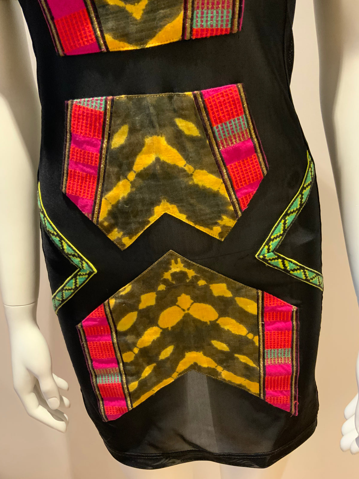 Tina Kalivas Women's Sheer Bodycone Dress Size 8 S small ladies