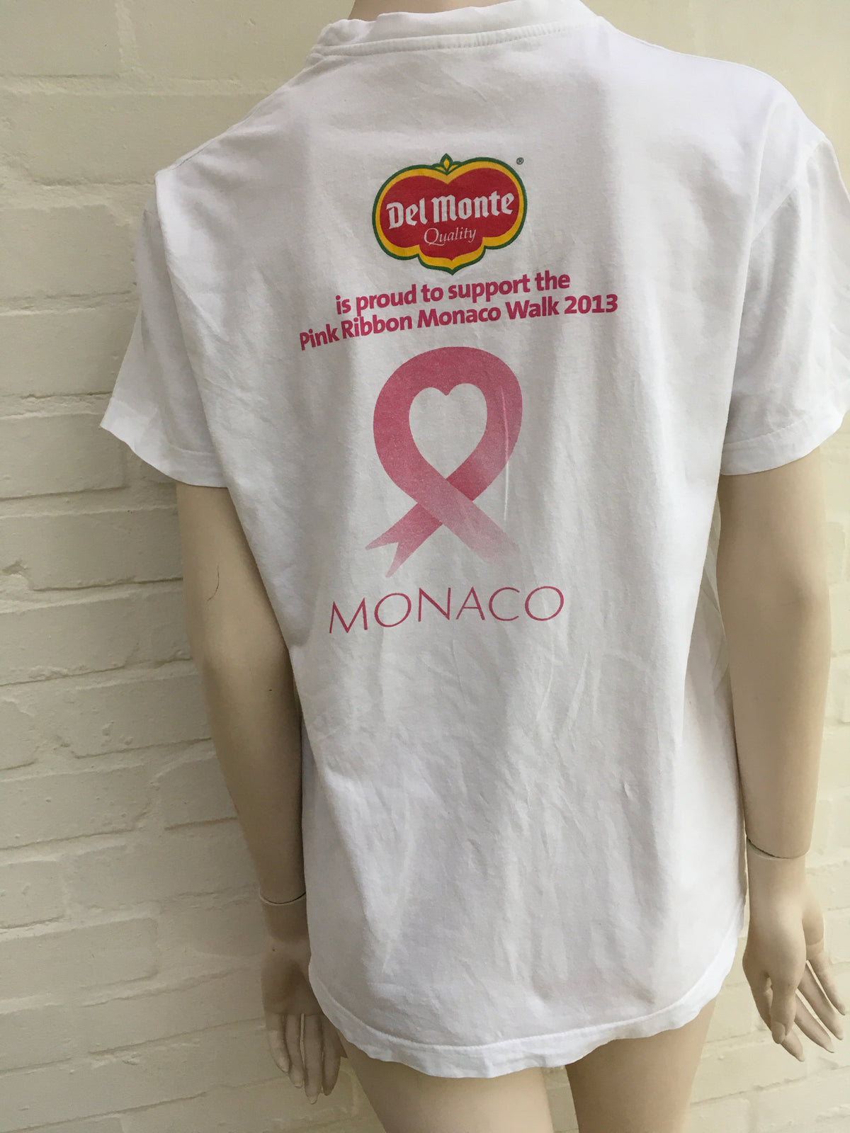 Del Monte Monaco 2013 Oversized T-Shirt Size S small ladies