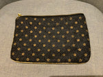 Oliver Bonas Wooly All Stars Pouch Clutch Cosmetic Bag Amazing ladies