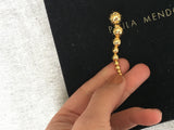 Paula Mendoza Serene Drop Earrings 24k gold-plated LADIES