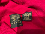 Ralph Lauren Pure Cashmere Fuchsia Jumper Sweater Size M medium ladies