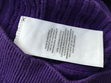 Ralph Lauren Polo purple cable knit sweater jumper 5 years old Children
