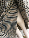 STELLA MCCARTNEY Oversized checked wool-blend coat Size 38 Ladies