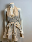 Beige Nude Fit & Flare Dress I 40 D 34 UK 8 US 4 ladies