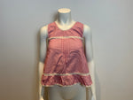 Juicy Couture Striped Backless Top in Red & White Size P Petit XS children