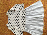 Petit Bateau Girl's Polka Dots Long Sleeve Dress Children Size 4 years 104 Cm Children