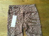 Varley Croc Crocodile Print Sport Legging Leggings Size S small ladies