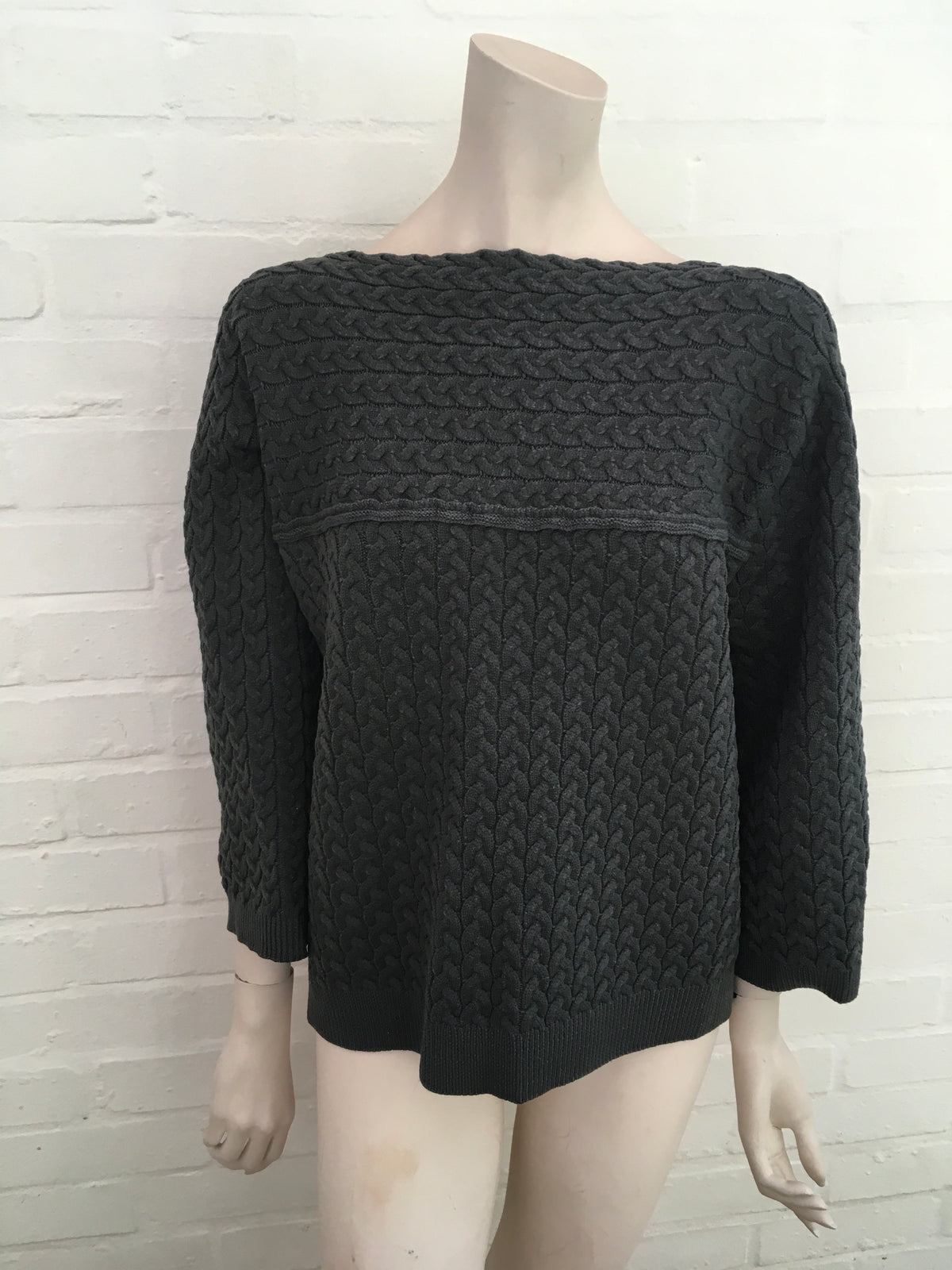Chloé Chloe cable knit Sweater Jumper Size L Large ladies