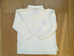 Ralph Lauren Boys White Polo T-Shirt Long Sleeves Top Size 3 years children