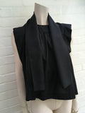 JOSEPH Women's Black Silk Blouse Top Shirt Ladies