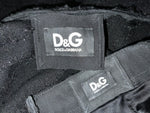 Dolce & Gabbana D&G Black Tweed Mini Skirt I 42 UK 10 US 6 ladies