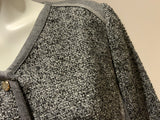 Basler Virgin Wool & Silk Blend Knit Boucle Cardigan Jacket SIZE IT 52 GB 20  ladies