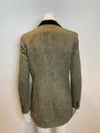 Lauren Ralph Lauren chevron velvet collar blazer in wool Size US 8 UK 12 L large ladies