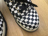 Givenchy White & Black Woven Leather Check Sneaker Trainers Unisex Justin Bieber Men