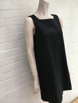 Diane von Furstenberg Vintage Black LBD DRESS Size US 6 UK 10 ladies