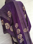 KISSHOTEN Purple Queen silk kimono Made in Japan ladies