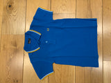 Fred Perry Navy Cotton Polo T shirt Top Size 7-8 years 126 cm children