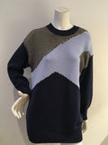 SELF-PORTRAIT Colour Block Knit Jumper Sweater Size M medium ladies