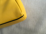 FENDI Nappa Micro Peekaboo Bag Handbag in Yellow Ladies
