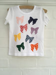 Stella McCartney KIDS Girls' Dorine Bow Organic Cotton T-Shirt children