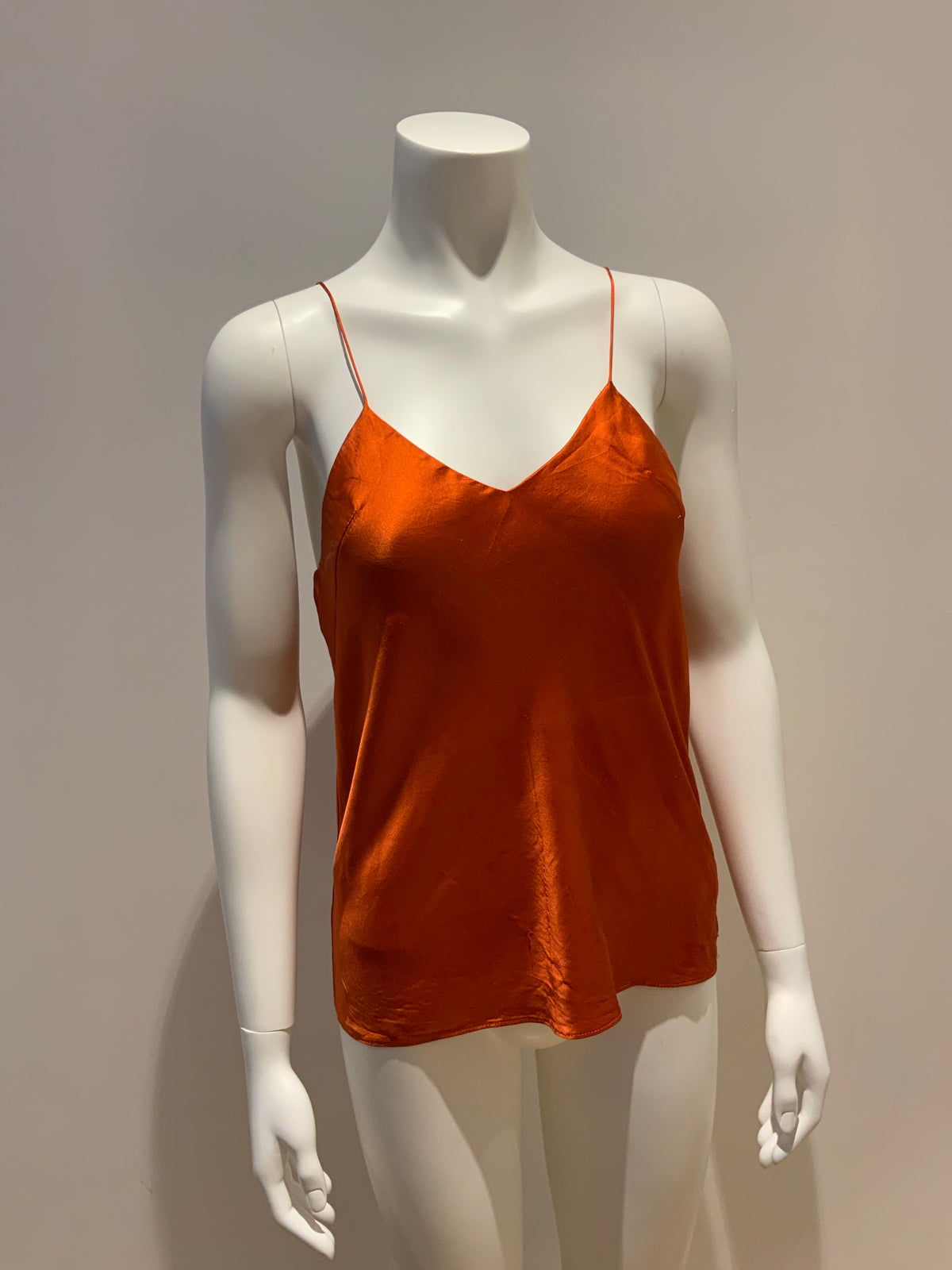 JASMINE DI MILO Silk-charmeuse camisole Top Size S small ladies