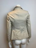 THEORY Alfie striped fitted blazer jacket Size US 2 UK 6 XS ladies